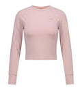 UFC Balance Slim Crop-Fit T-Shirt, Champagne Pink