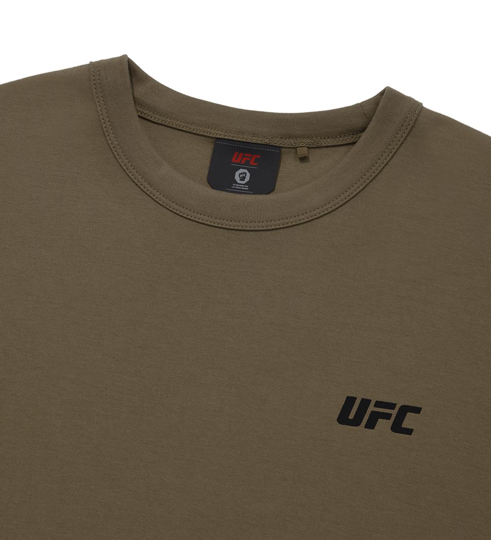 UFC Physical Regular Fit Short-Sleeve T-Shirt, Brown