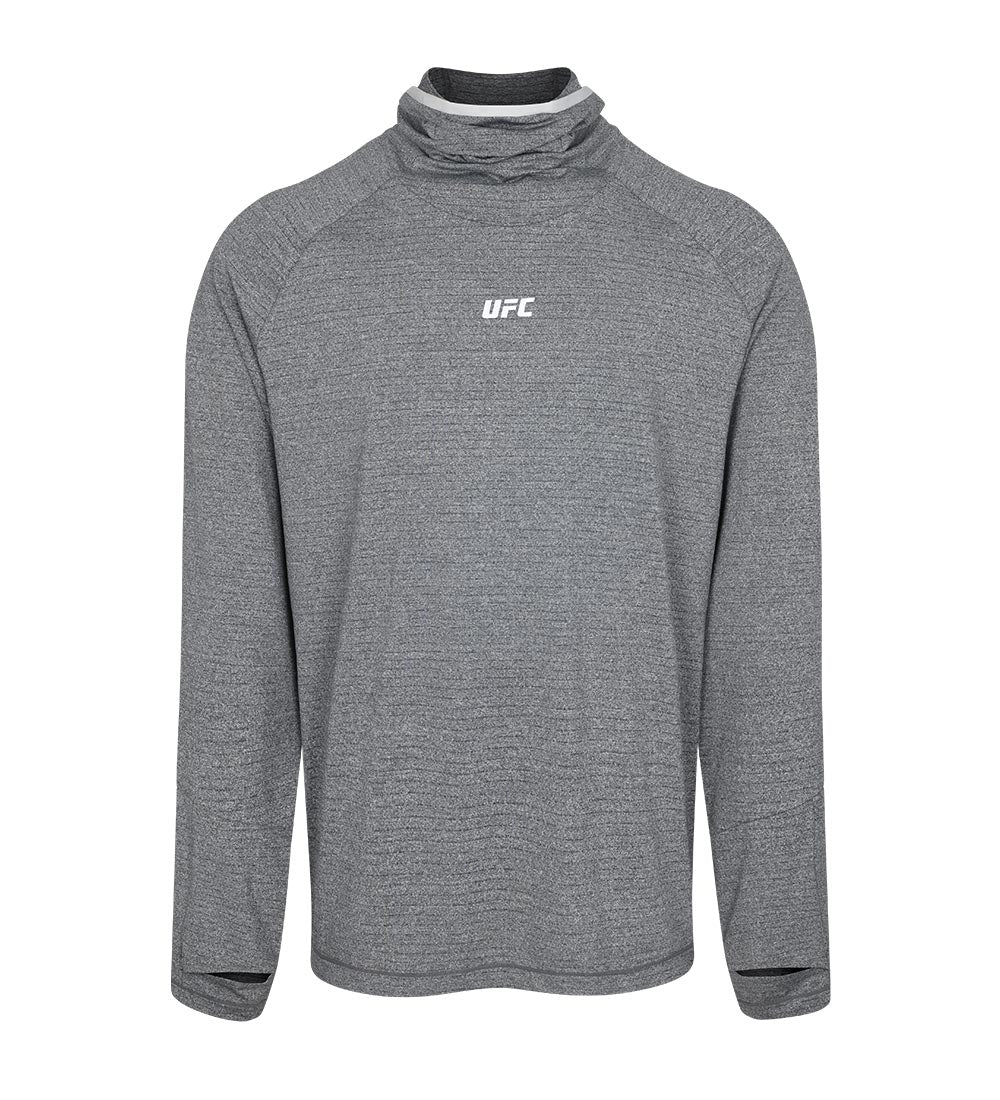 UFC Shield Regular Fit Hoodie, Melange Gray
