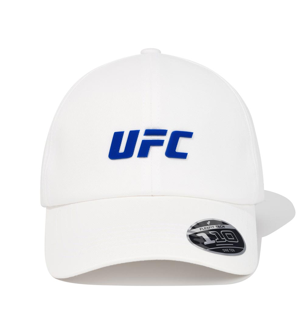 UFC Essential+ 110 Flex Fit Baseball Cap, White