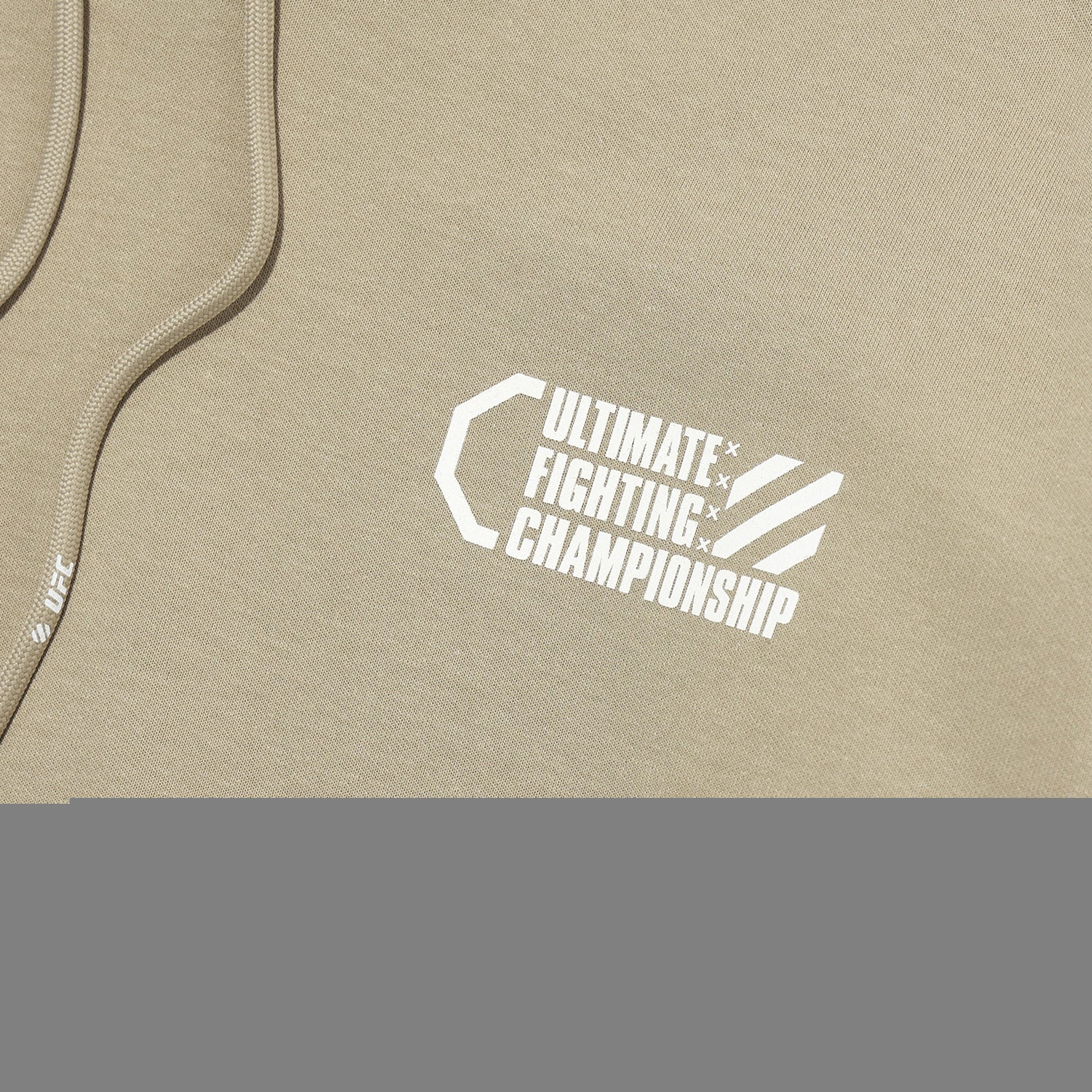 UFC UT SSEP Graphic Hoodie, Beige
