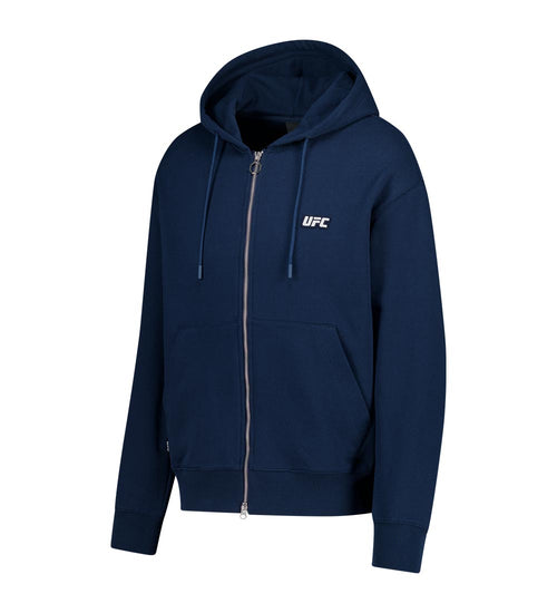 UFC Basic Relaxed Fit Hoodie, Dark Blue
