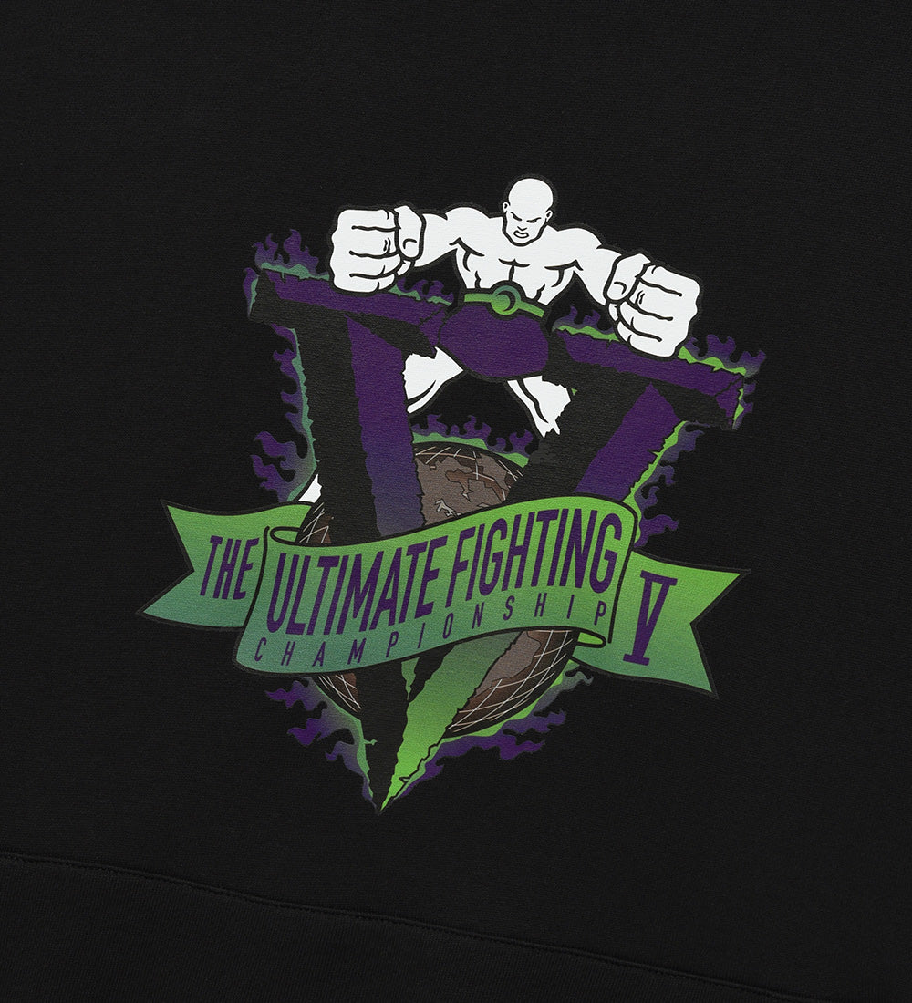 Ultiman Graphic Relaxed-Fit Hoodie, Black