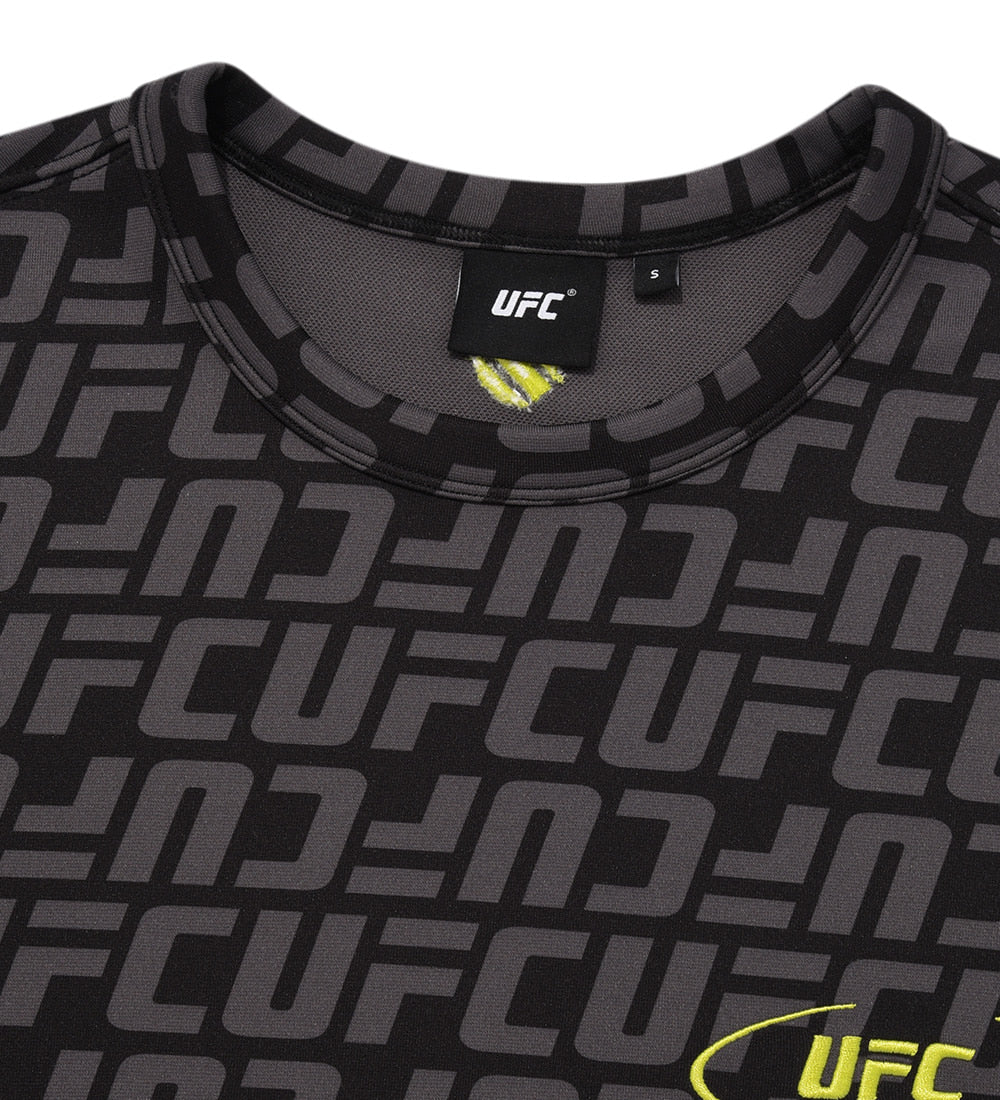 UFC Logo Monogram Regular-Fit Dress, Black