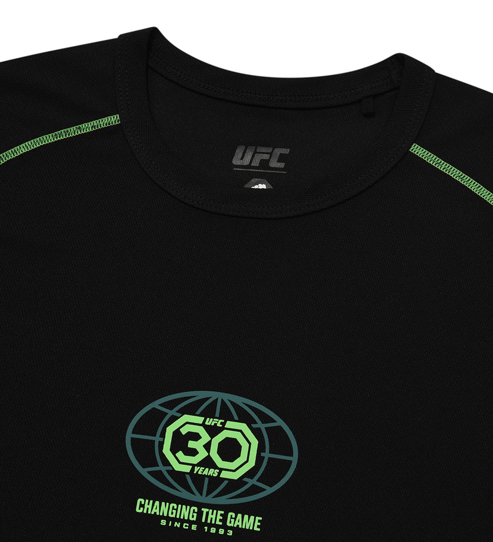 UFC 30th Anniversary "Changing the Game" Muscle Fit Short-Sleeve T-Shirt, Black
