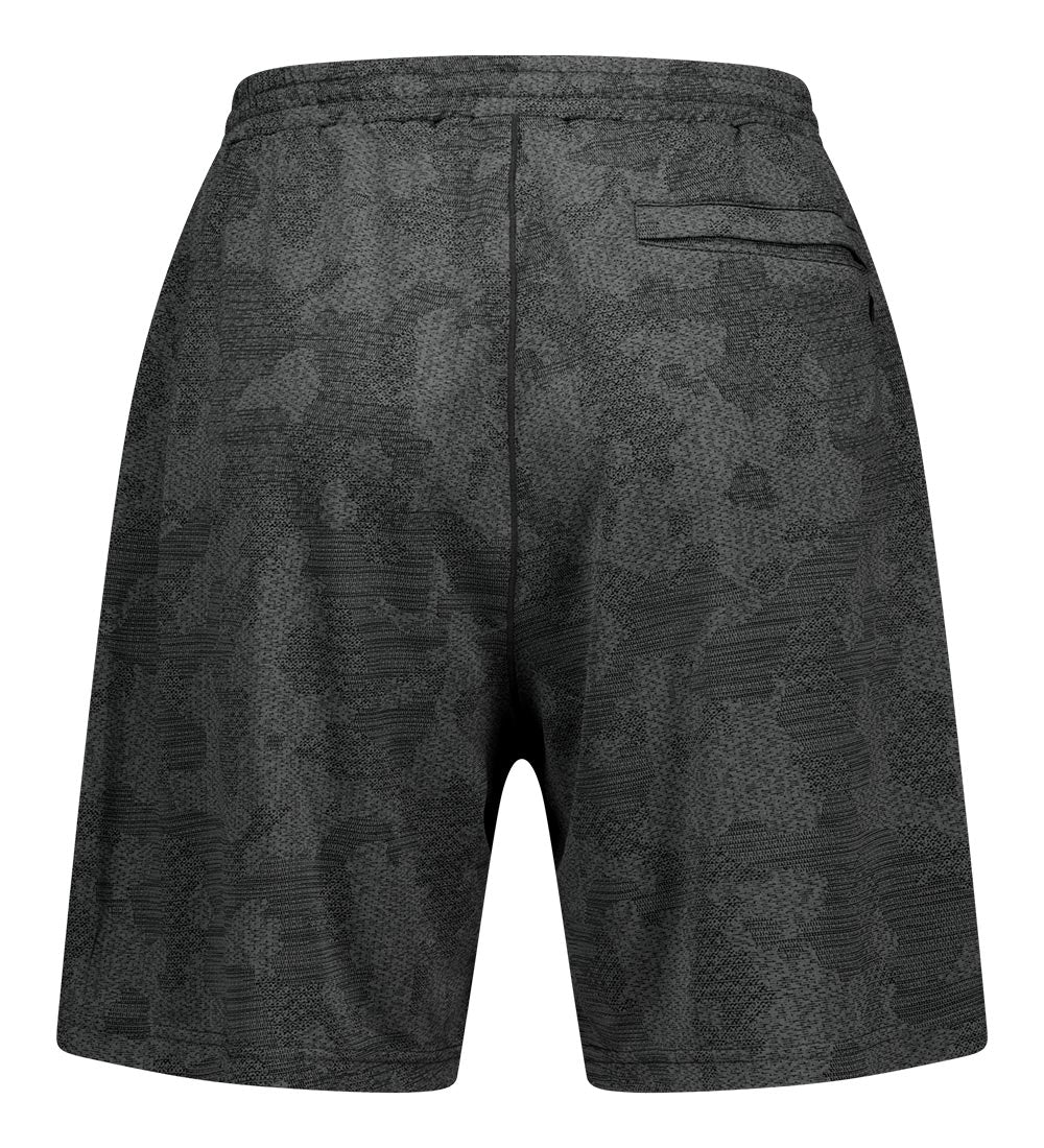 UFC Camouflage Loose-Fit Shorts, 7 inches, Charcoal Gray