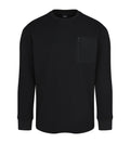 UFC Challenger Relaxed Fit Waffle Long-Sleeve T-Shirt, Black