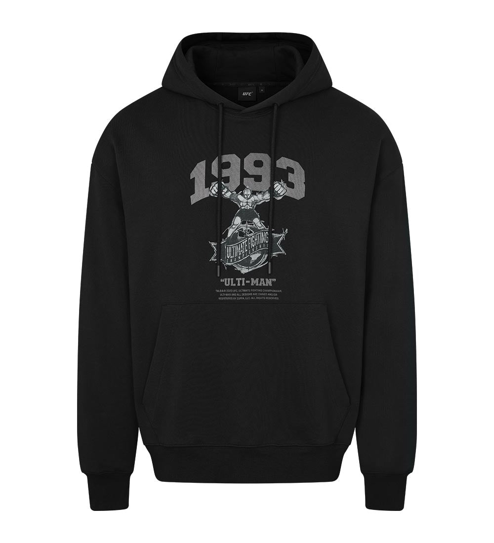 UFC Ultiman Relaxed Fit Hoodie - Black