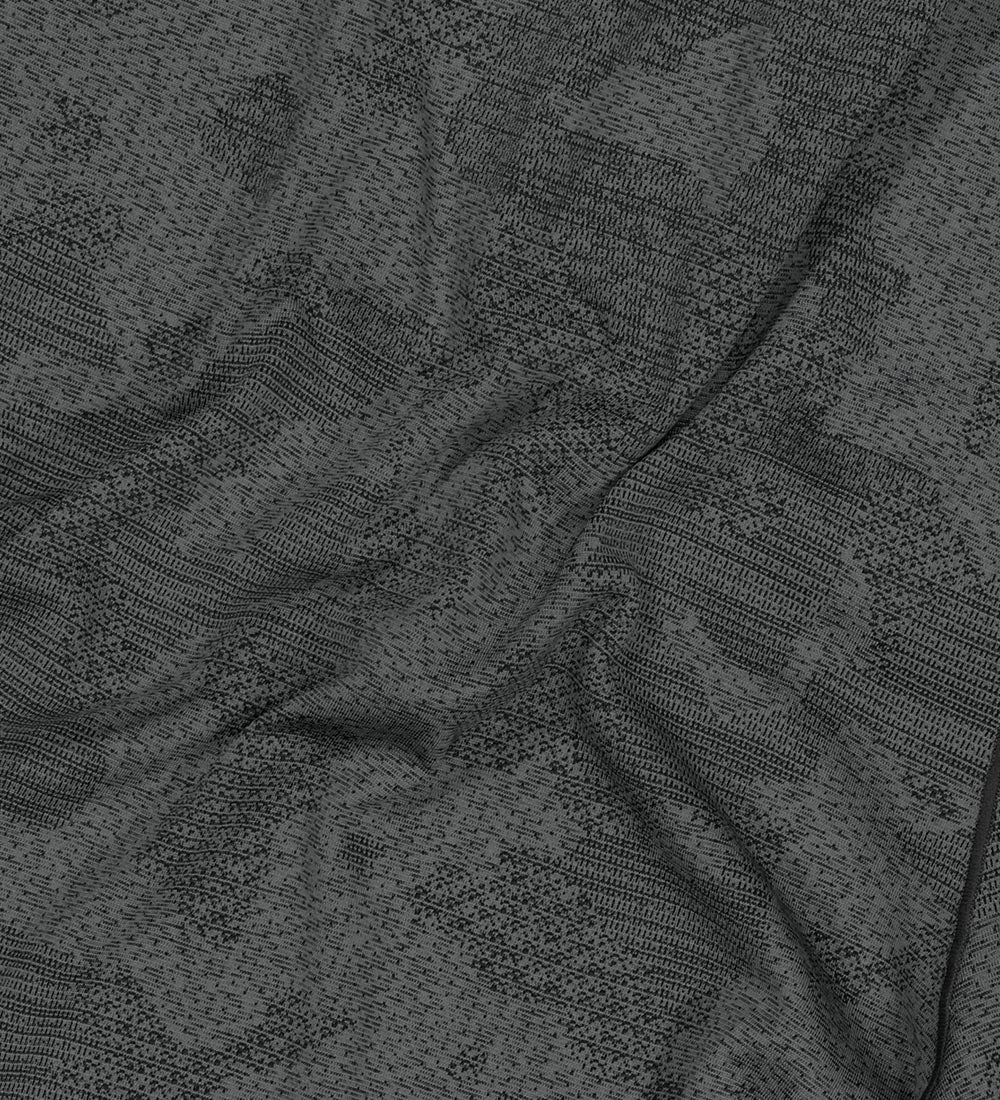 UFC Camouflage Loose-Fit Shorts, 7 inches, Charcoal Gray