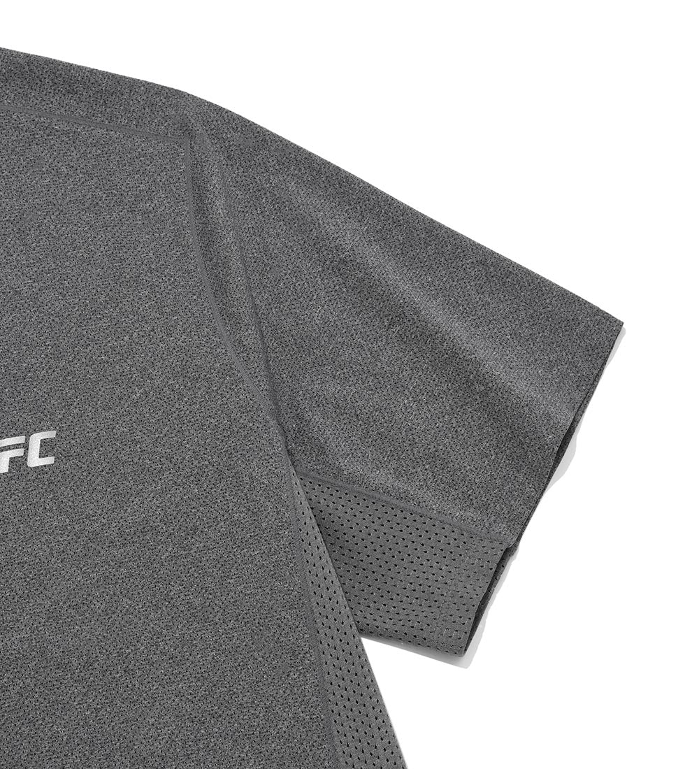 UFC Pro Mesh Regular Fit Short-Sleeve T-Shirt, Black
