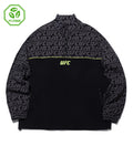 UFC Anorak Jacket with Monogrammed Logo, Relaxed Fit, Black