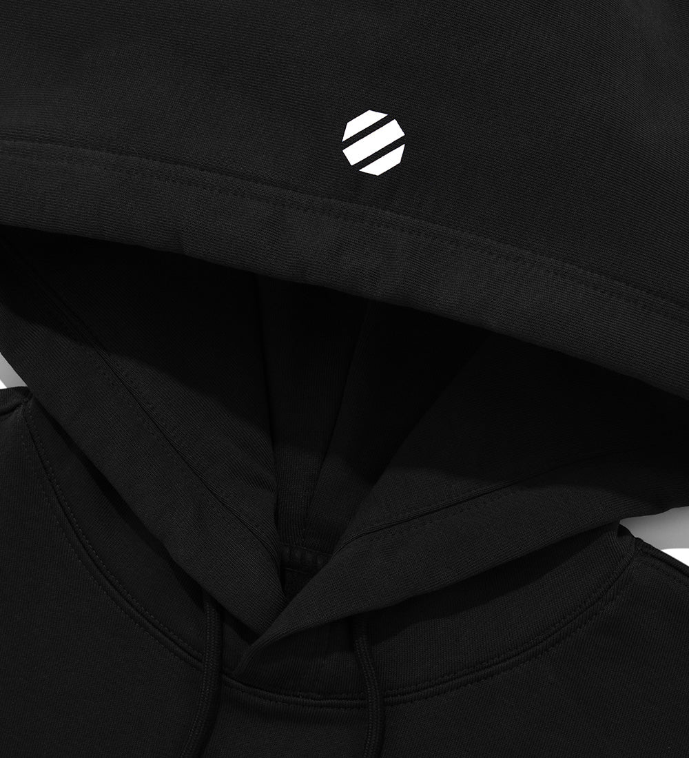 UFC Starlight Relaxed Fit Hoodie - Black