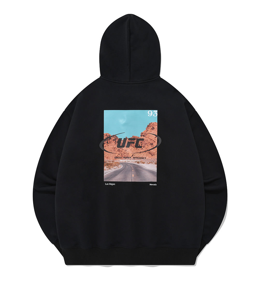 UFC Nevada Oversized Hooded Sweatshirt, Black
