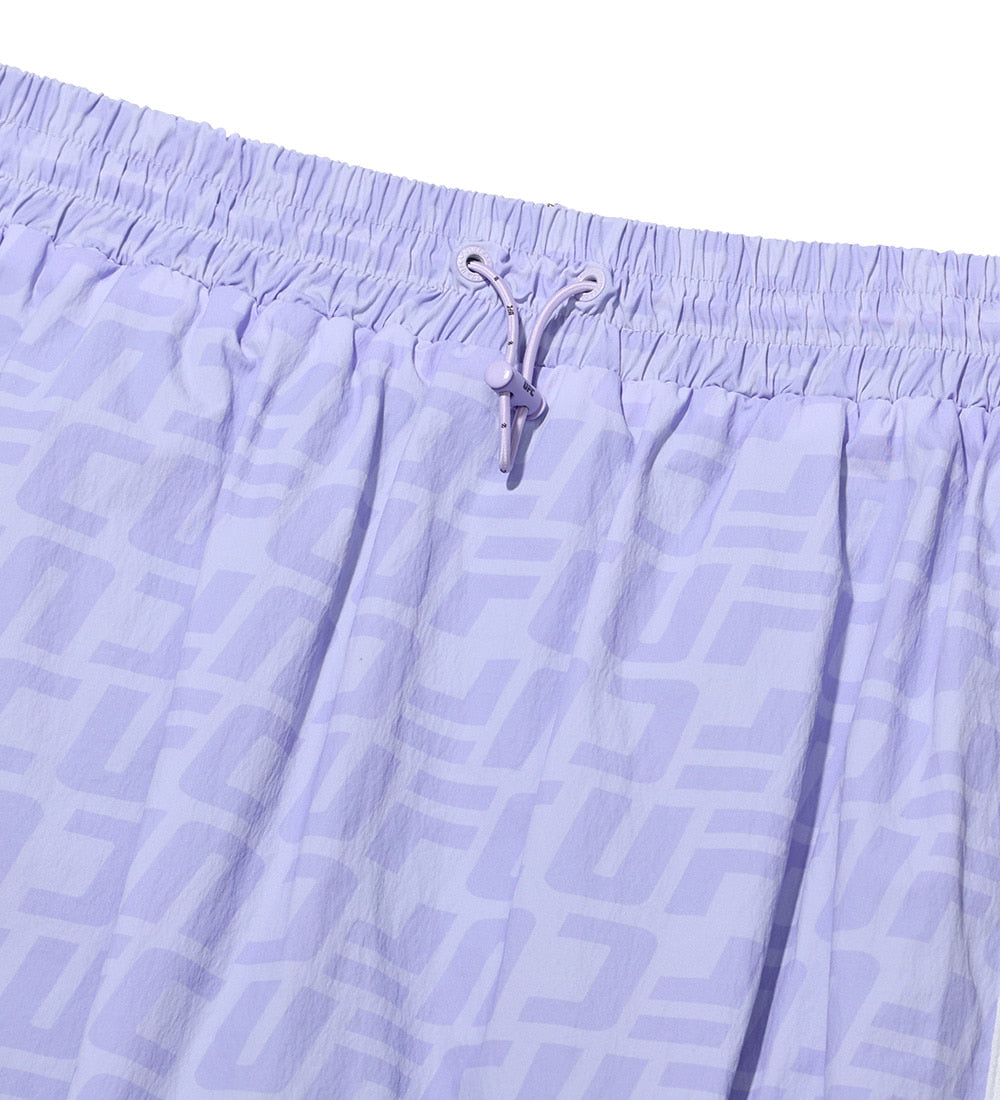 UFC Logo Monogram Hybrid Long Skirt (W) Light Violet
