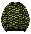 UFC Monogram Relaxed-Fit Sweater, Black