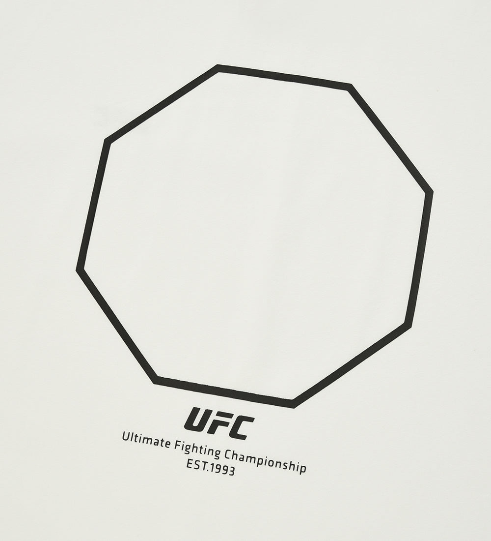 UFC Sorona Relaxed-Fit Long-Sleeve T-Shirt, Off-White