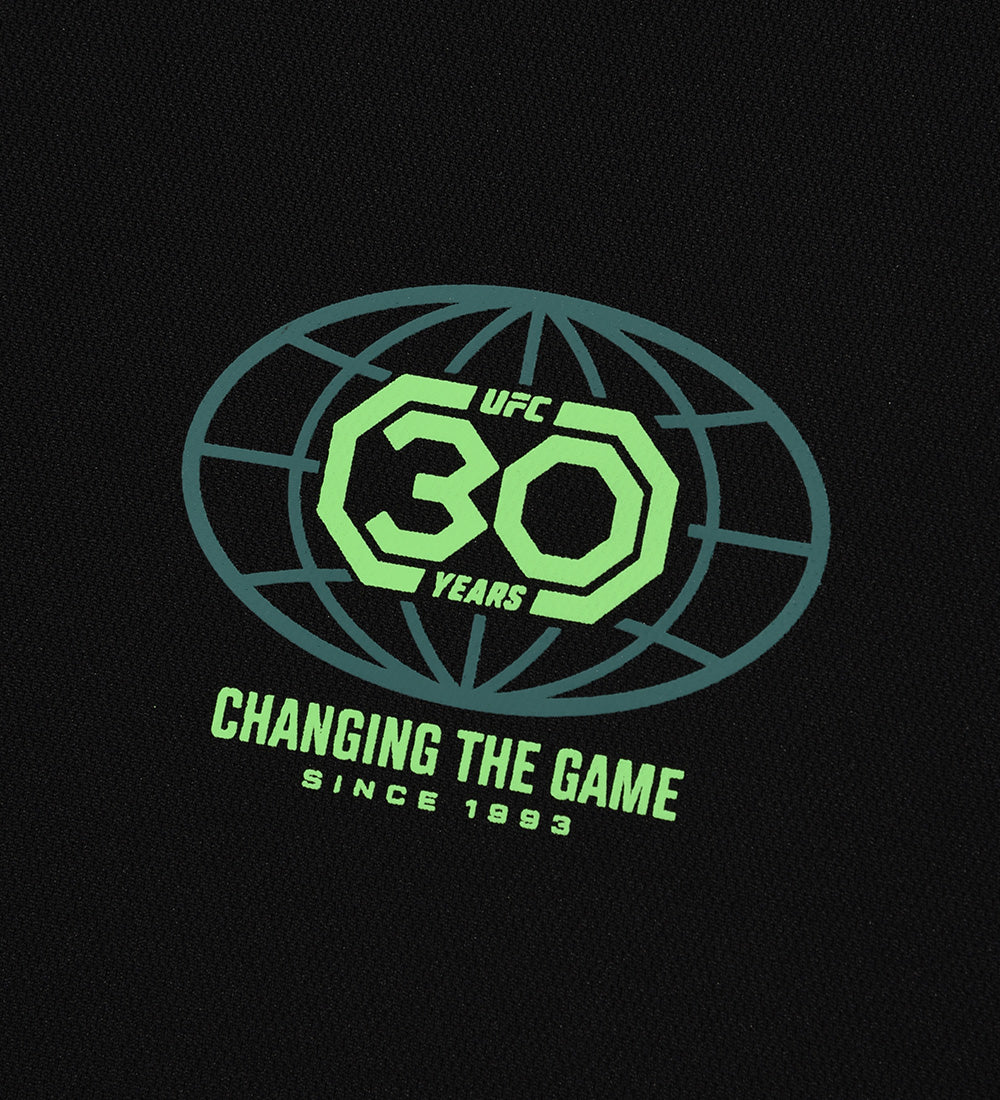 UFC 30th Anniversary "Changing the Game" Muscle Fit Short-Sleeve T-Shirt, Black
