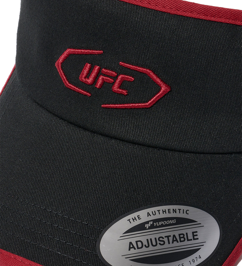 UFC Active Logo Sun Visor, Black