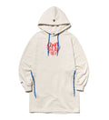 UFC Heart Oversized Hooded One-Piece, White/Gray