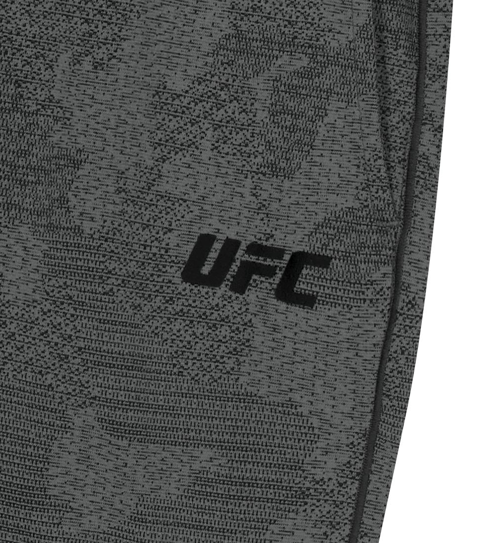 UFC Camouflage Loose-Fit Shorts, 7 inches, Charcoal Gray