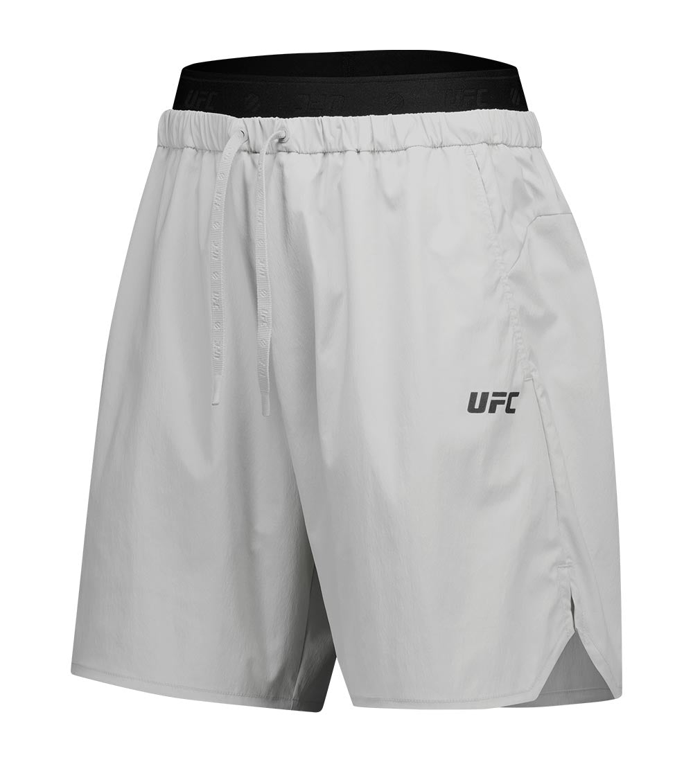 UFC Essentials+ Relaxed-Fit Shorts, Light Gray