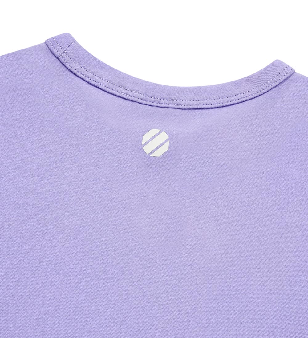 UFC Women's Physical Crop-Fit Short-Sleeve T-Shirt, Light Violet