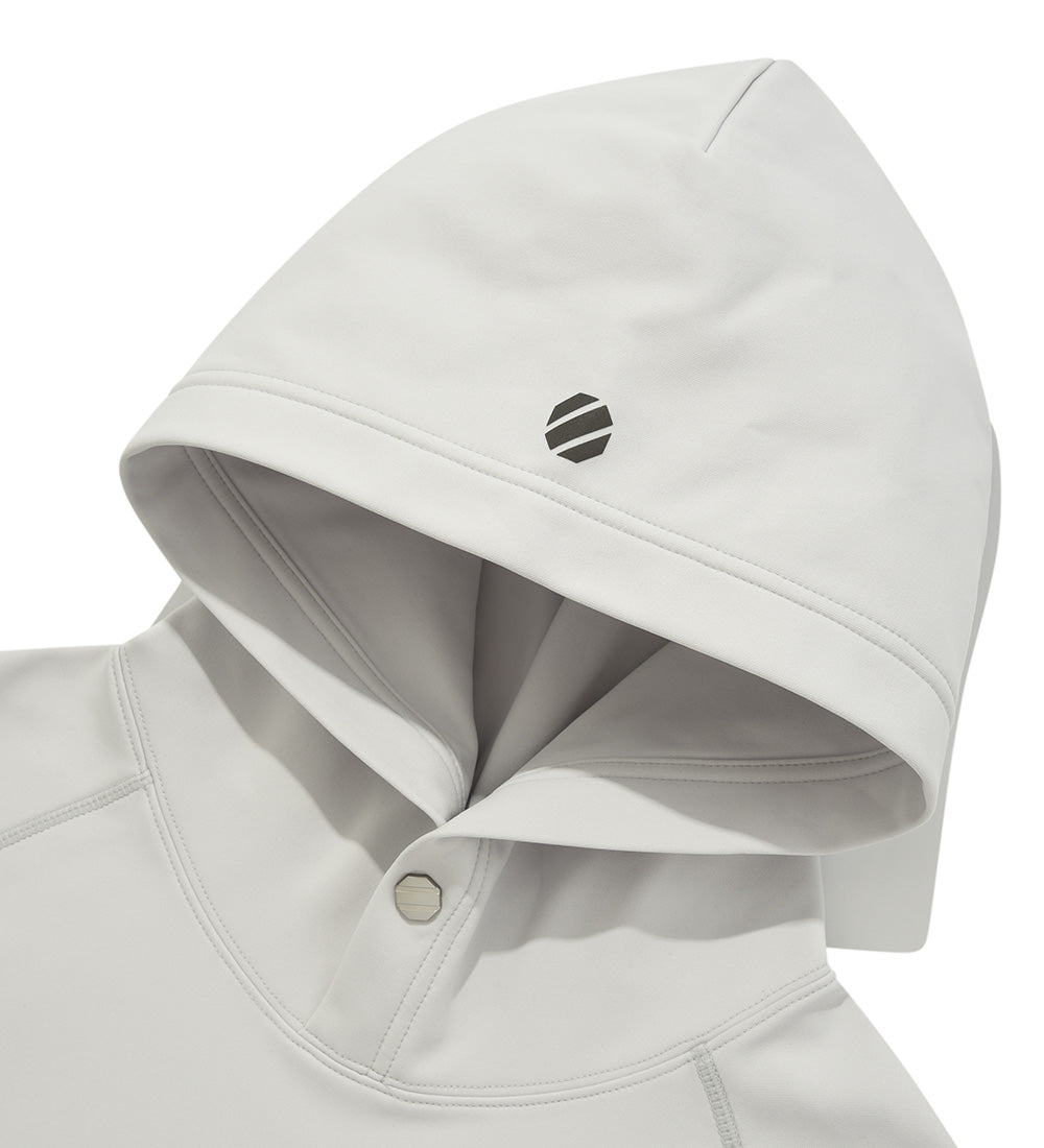 UFC Sports Hoodie, Straight Fit, Light Gray