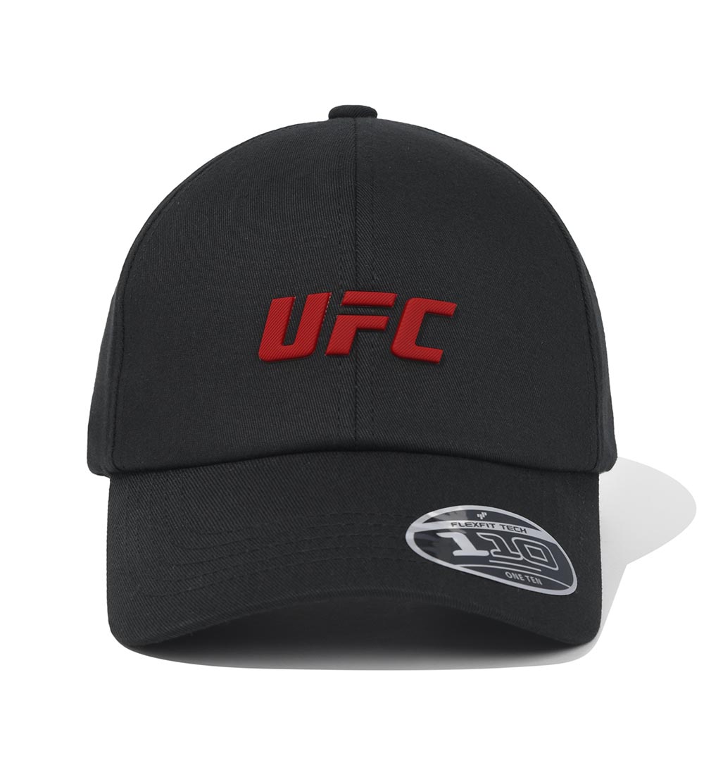 UFC Essential+ 110 Flex Fit Baseball Cap, Black