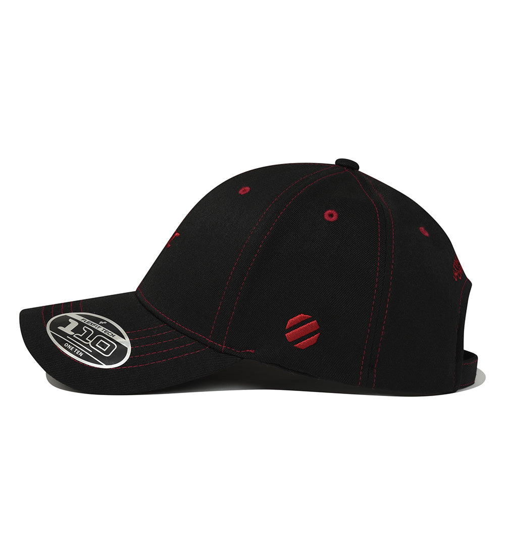 UFC Blaze Small Logo 110 Flex Fit Baseball Cap, Black