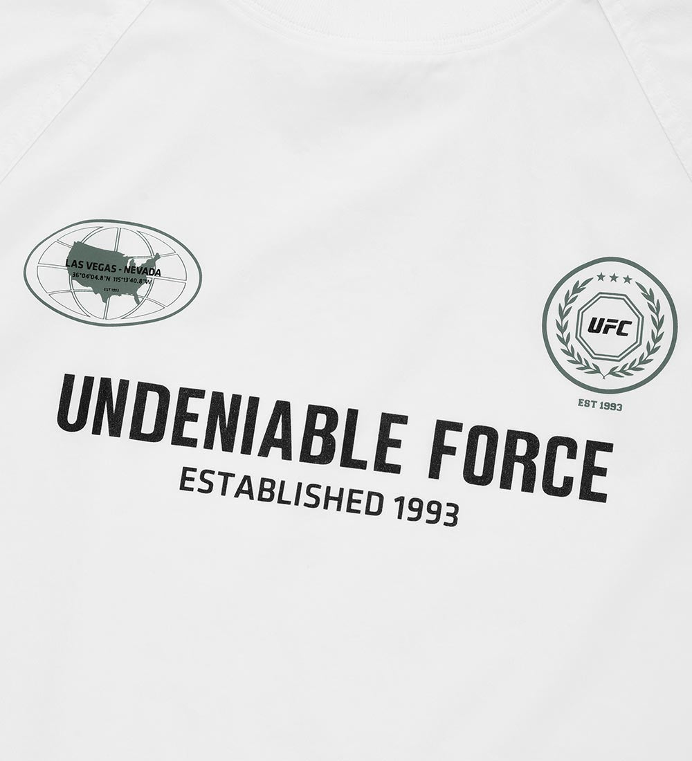 UFC Heritage Oversized Short-Sleeve Piste White