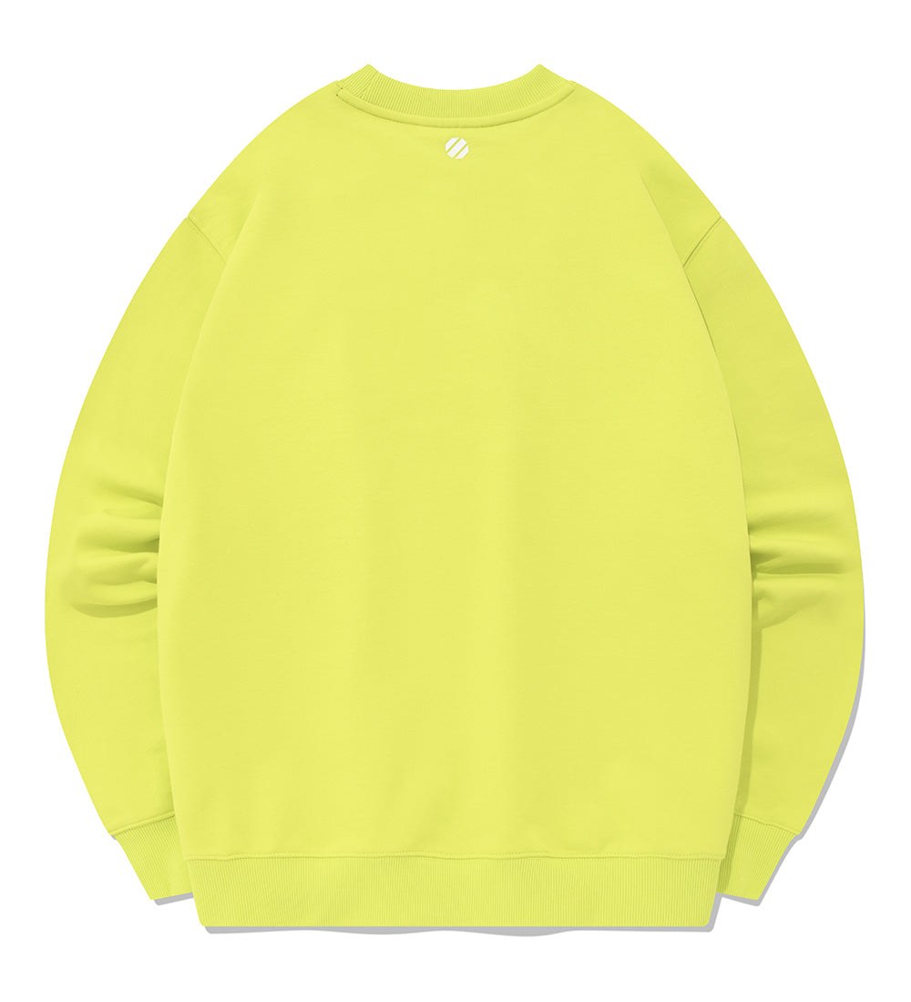 UFC Active Big Logo Relaxed-Fit Sweatshirt, Neon Yellow