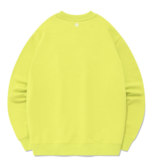 UFC Active Big Logo Relaxed-Fit Sweatshirt, Neon Yellow