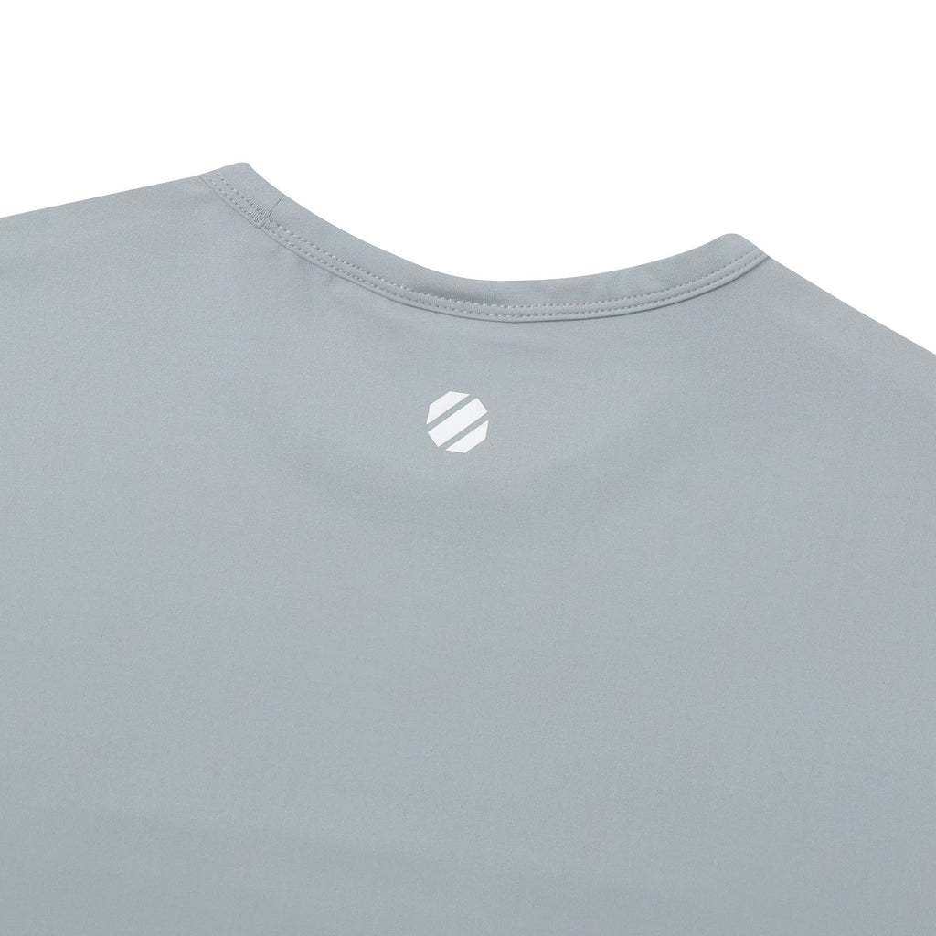 UFC Tension T-shirt with a large logo and a slim fit, gray