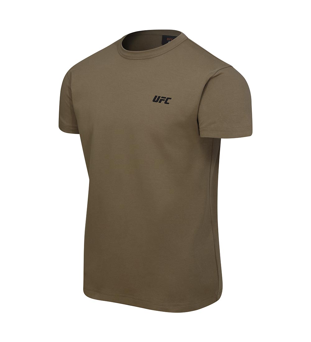 UFC Physical Regular Fit Short-Sleeve T-Shirt, Brown