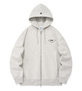 UFC Active RelaxFit Hooded Sweatshirt, White/Gray
