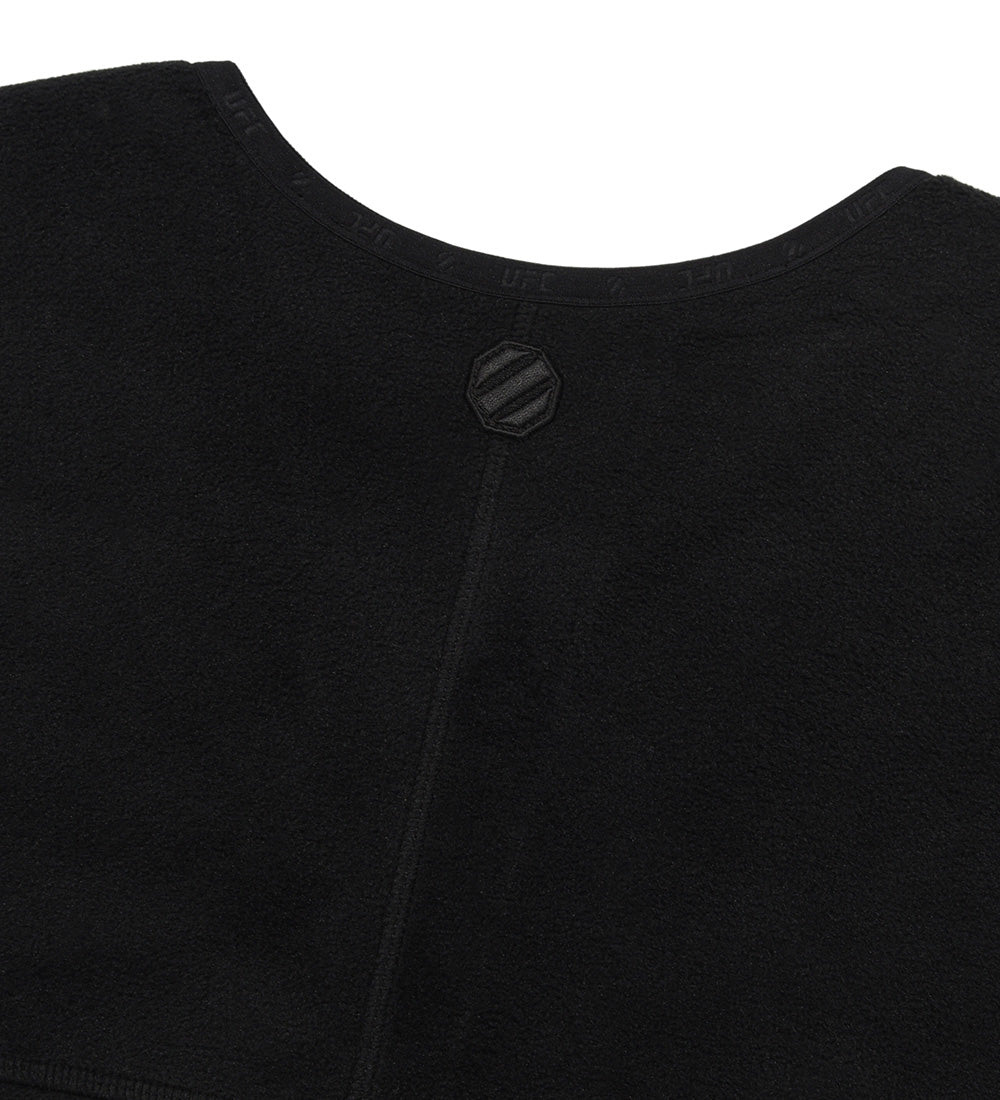 UFC Polartec Relaxed-Fit Reversible Fleece Jacket, Black