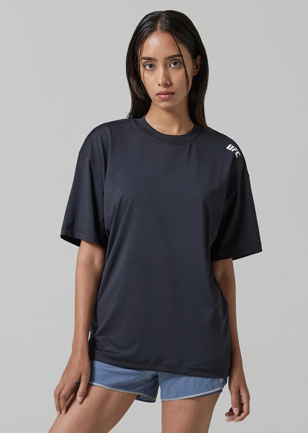 UFC AeroCool Regular Fit Short-Sleeve T-Shirt, Black