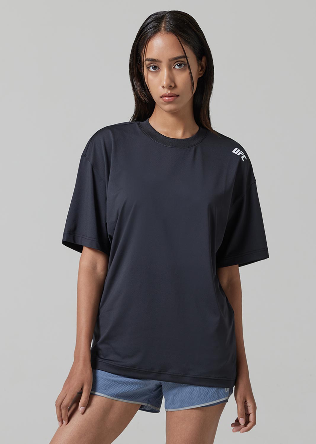 UFC AeroCool Regular Fit Short-Sleeve T-Shirt, Black