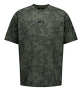UFC T-shirt with a camouflage print, loose fit, short sleeves, khaki
