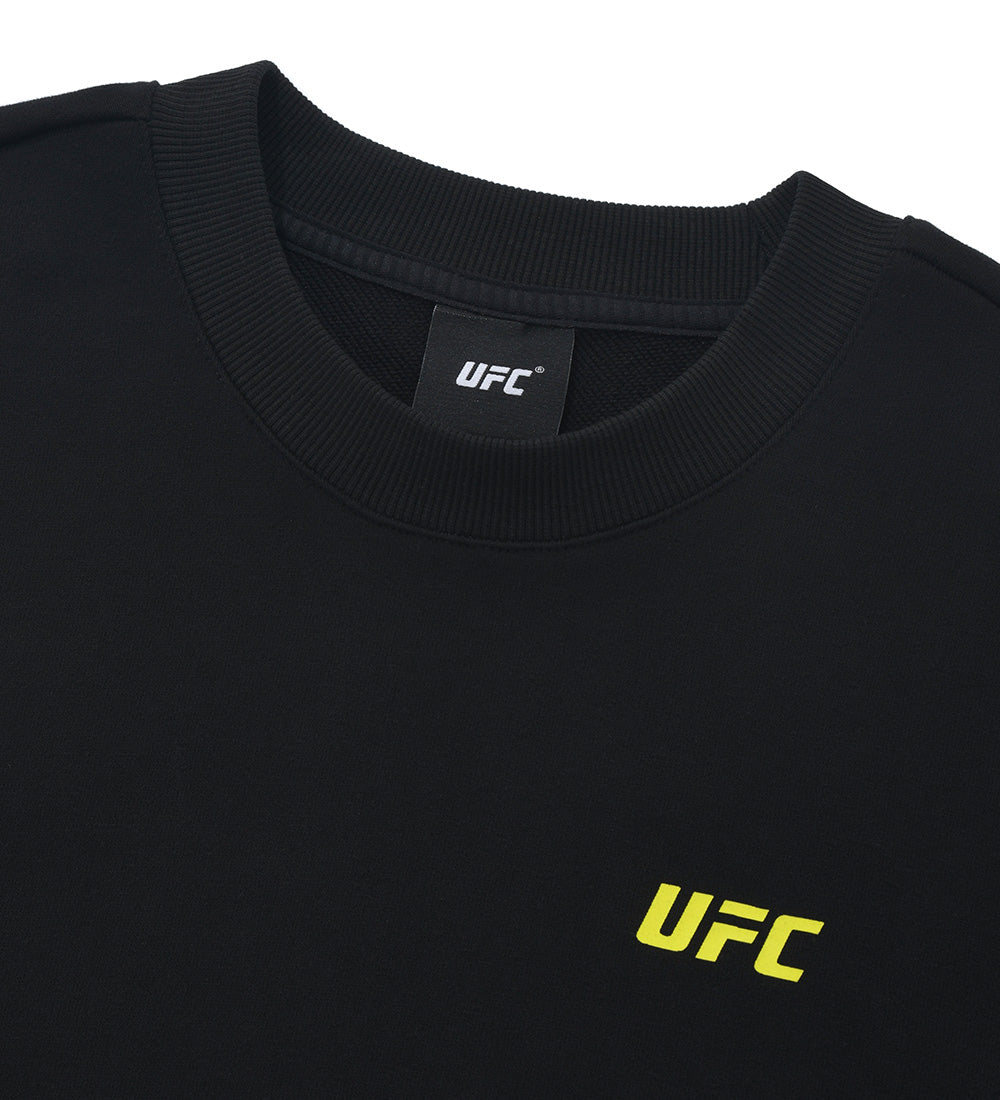 UFC Basic Cropped Top, Black