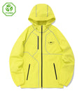 UFC Training Regular Fit Stretch Wind Jacket Neon Yellow