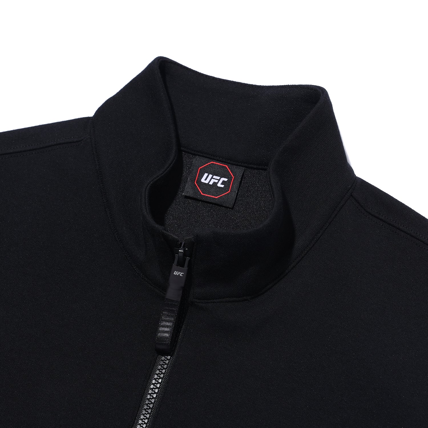 UFC Las Vegas Half-Zip Short-Sleeve Sweatshirt, Black