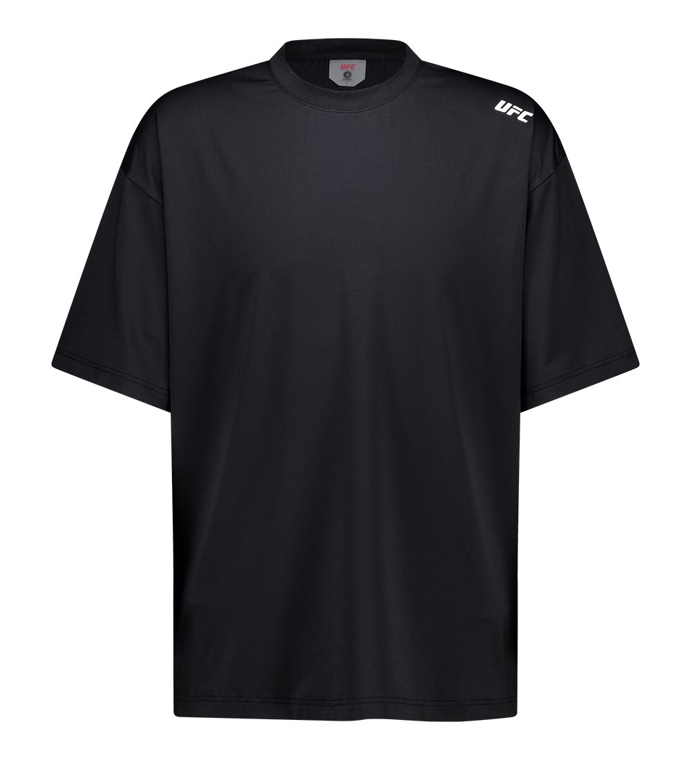 UFC AeroCool Regular Fit Short-Sleeve T-Shirt, Black