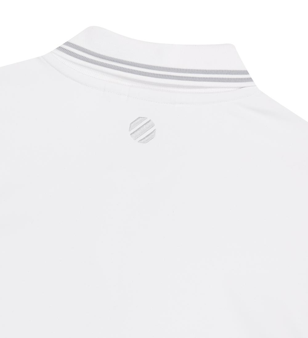 UFC Basic Slim Crop-Fit Pique T-Shirt, White