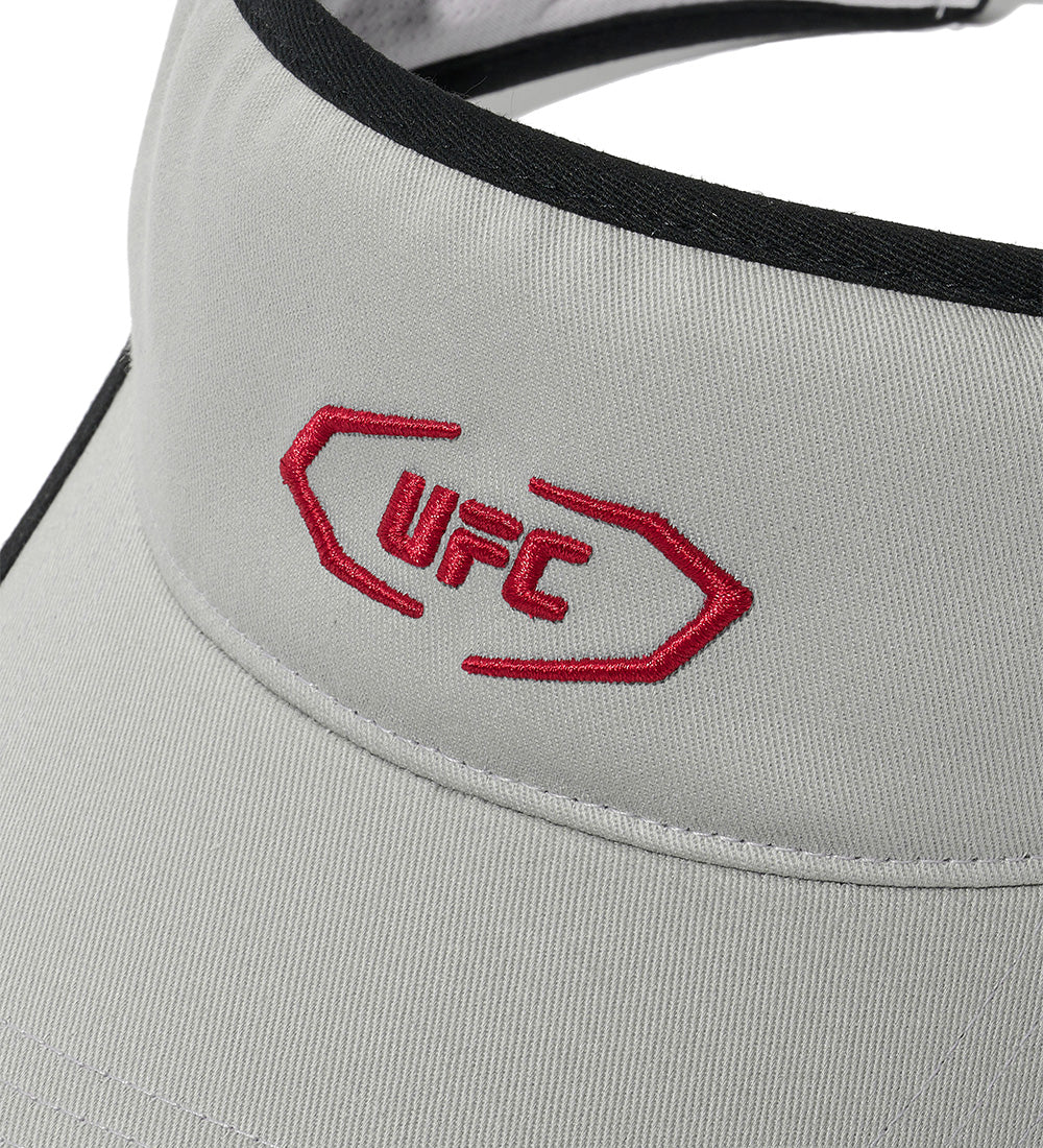 UFC Active Logo Sun Visor, Light Gray