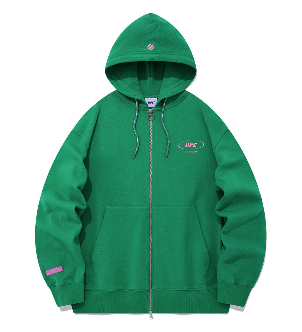 UFC Active Relax Fit Hooded Sweatshirt, Green