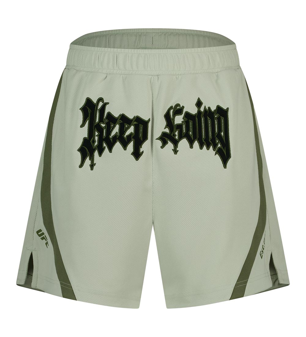 UFC Keep Going Relaxed Fit Shorts, Light Olive