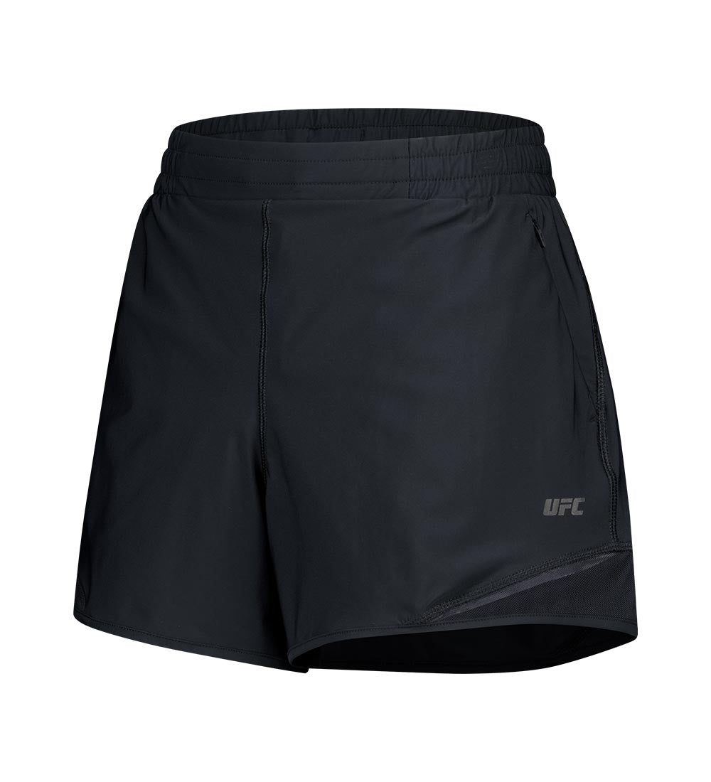 UFC Balance Slim Fit Shorts, 3.5 Inches, Black