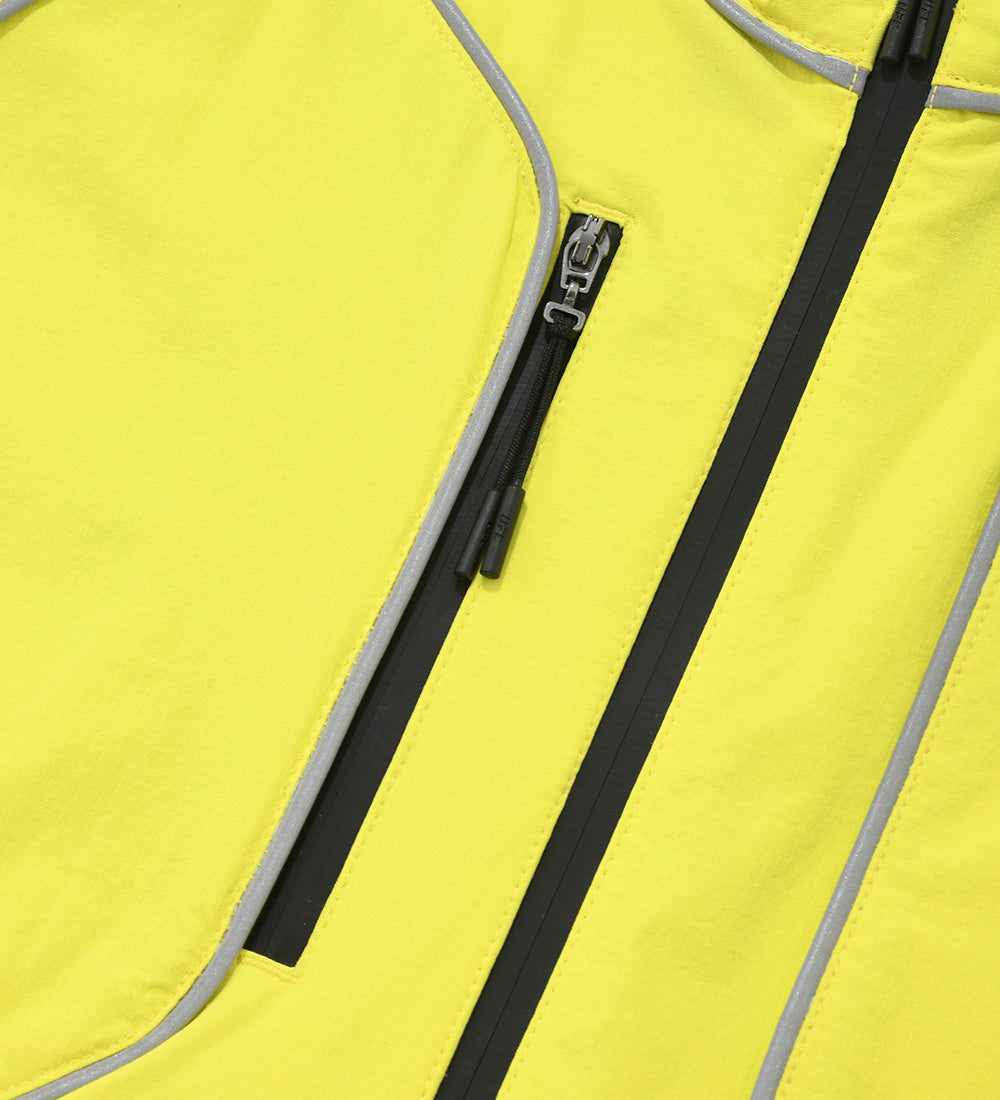 UFC Training Regular Fit Stretch Wind Jacket Neon Yellow