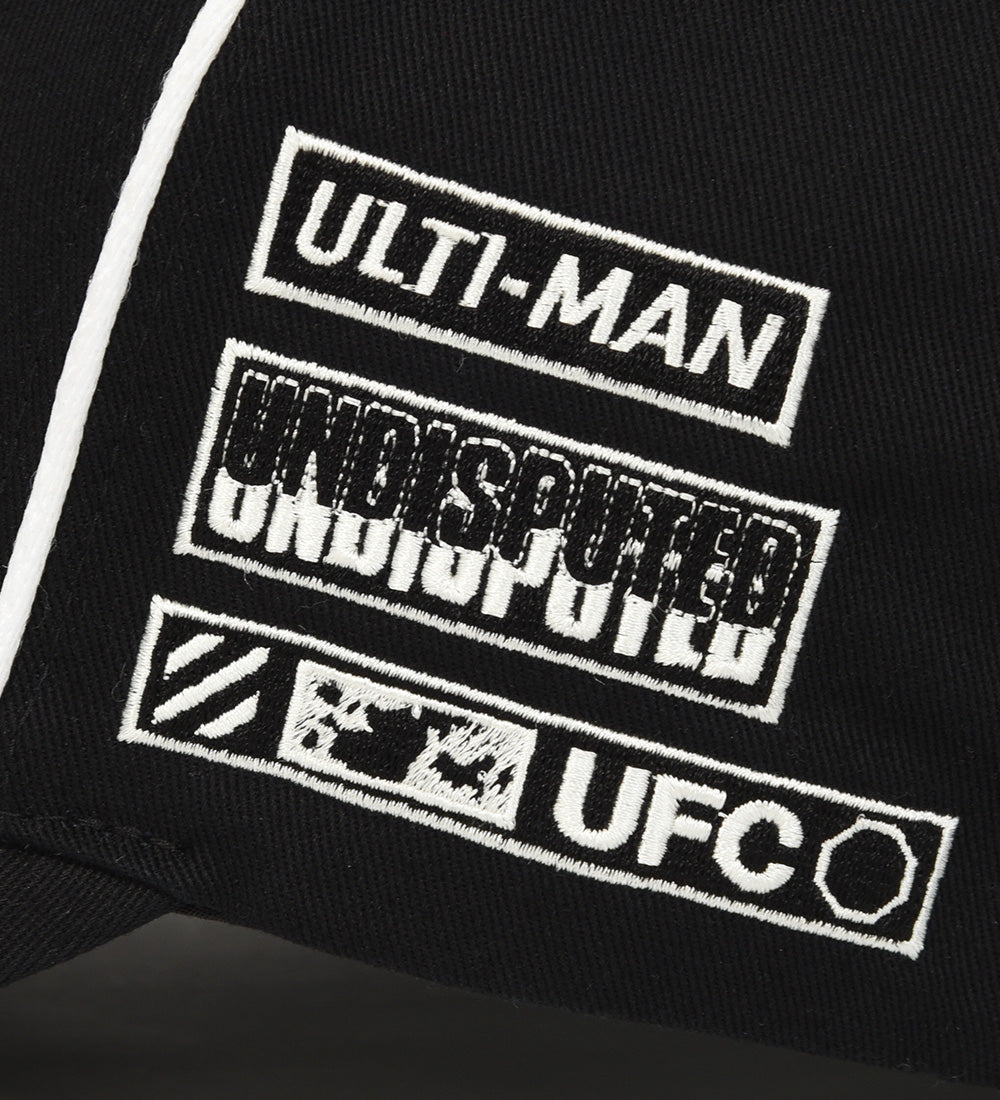 UFC Ultiman Racing Cap with Logo, Black
